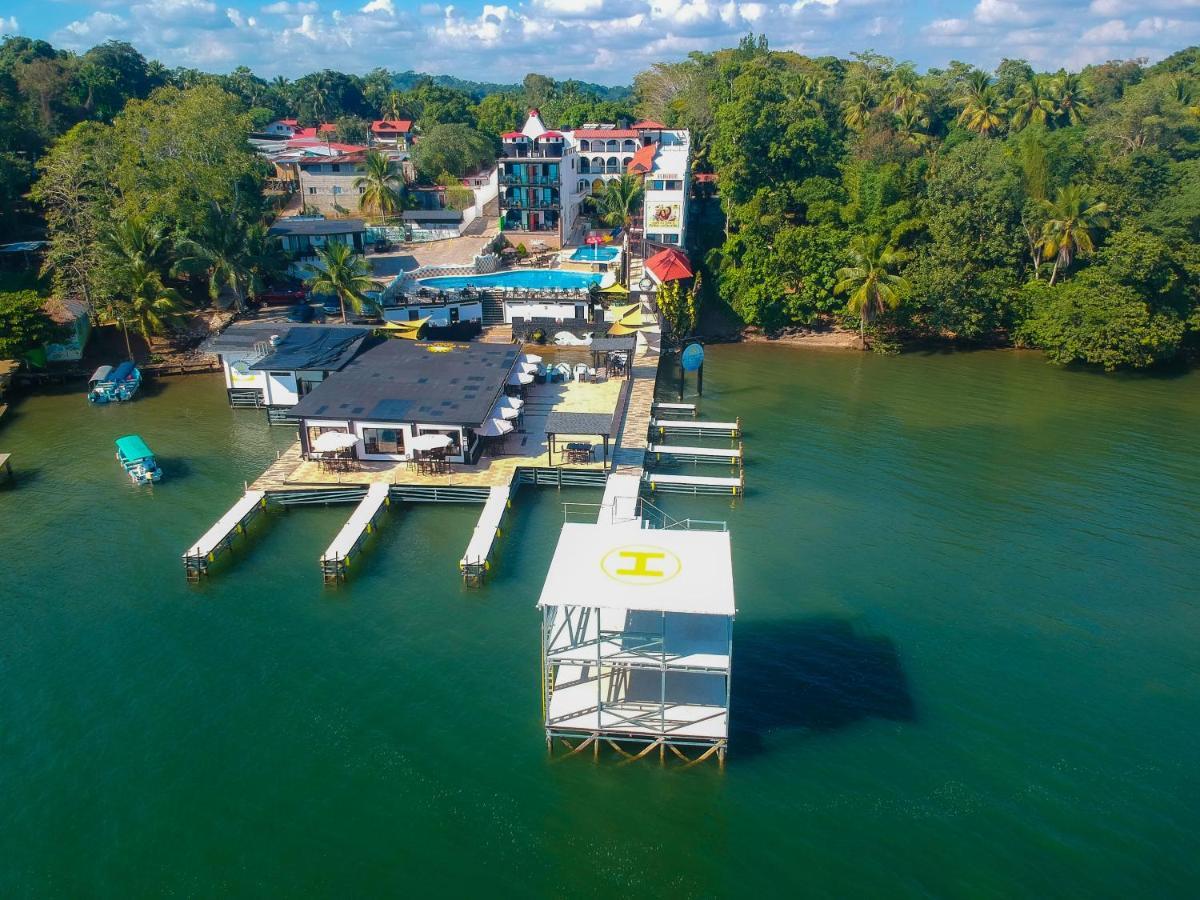 Hotel Mi Paraiso Rio Dulce Castillo de San Felipe Buitenkant foto