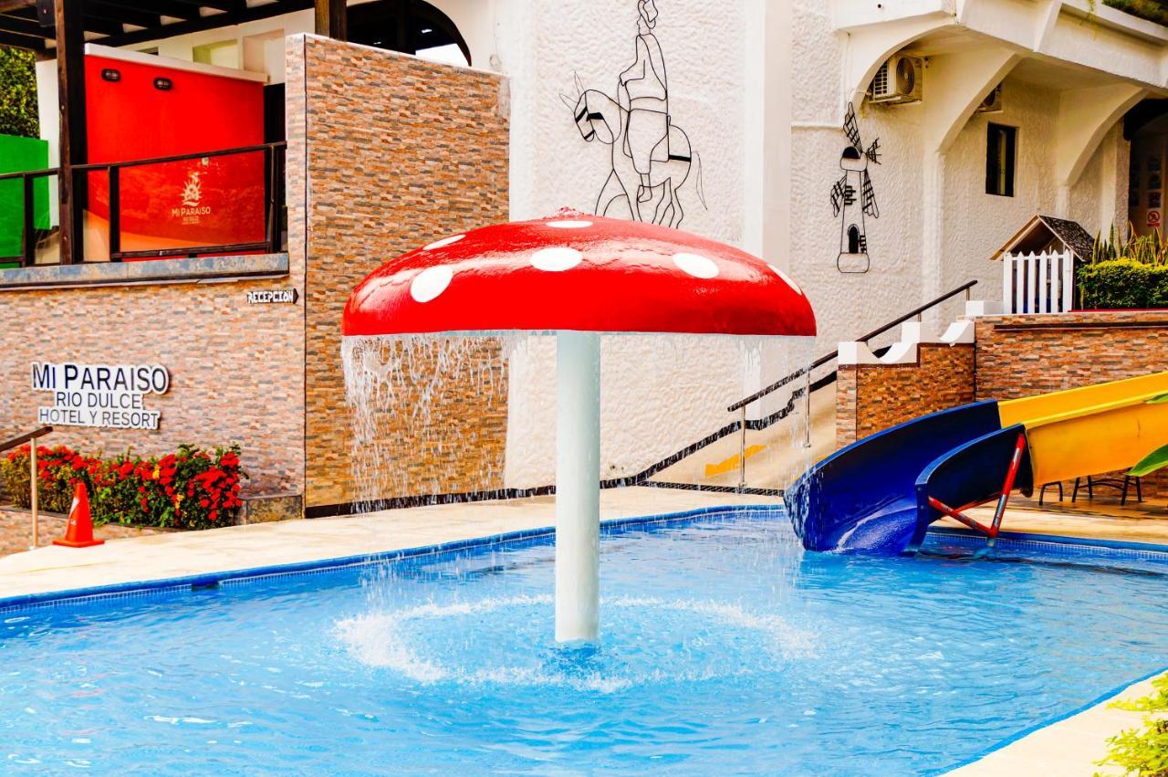 Hotel Mi Paraiso Rio Dulce Castillo de San Felipe Buitenkant foto